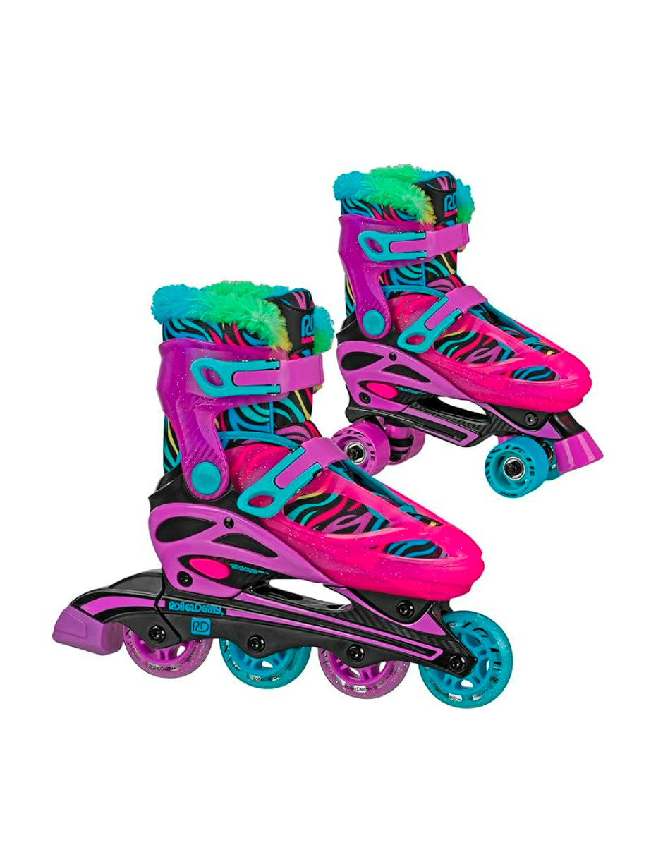 Patines Ajustables 2 En 1 Roller Derby Star Unicorn