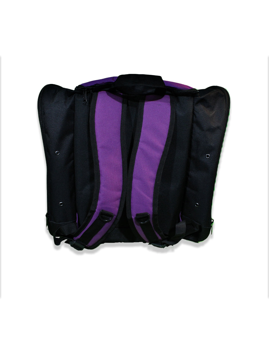 Mochila Para Patines Y Accesorios Iron Roller Morada
