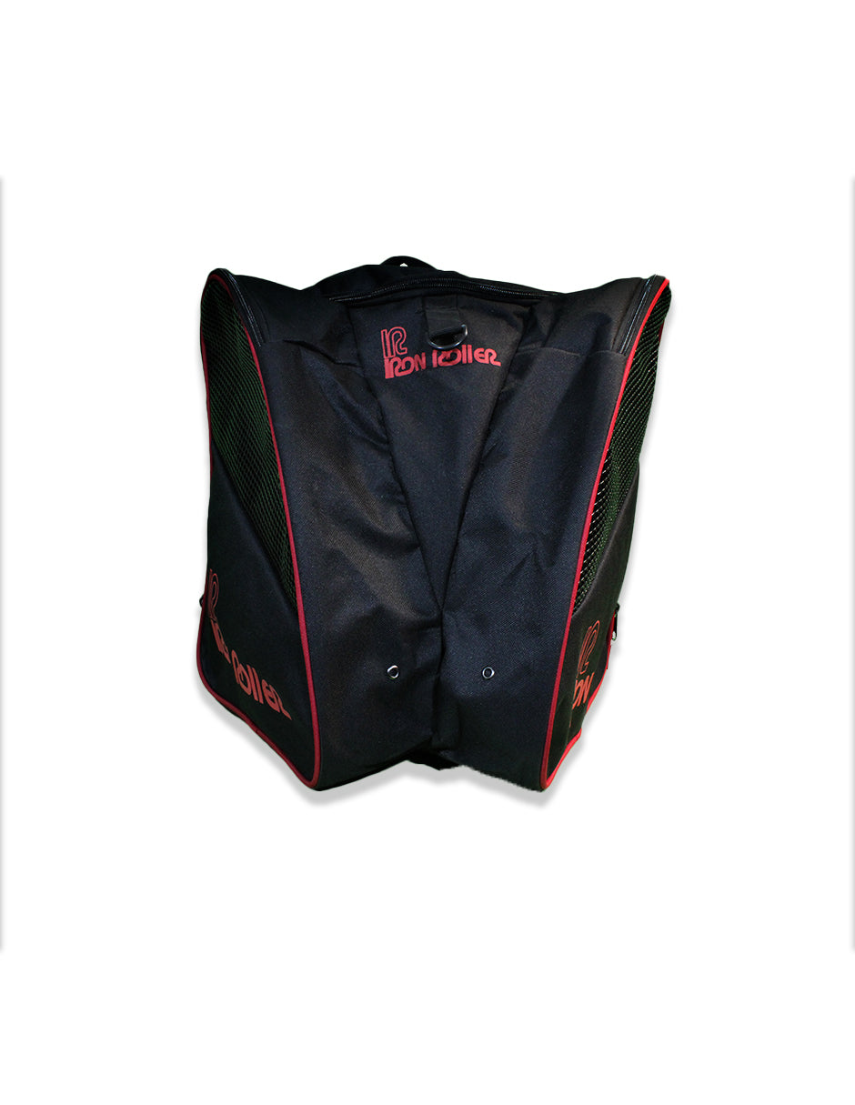 Combo De Patines Casco Y Mochila Negro