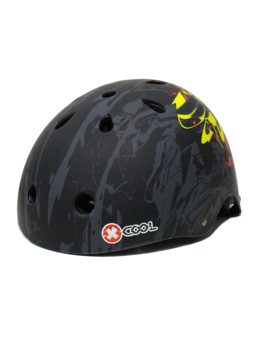 Casco Juvenil De Protección Urban Black Xcool