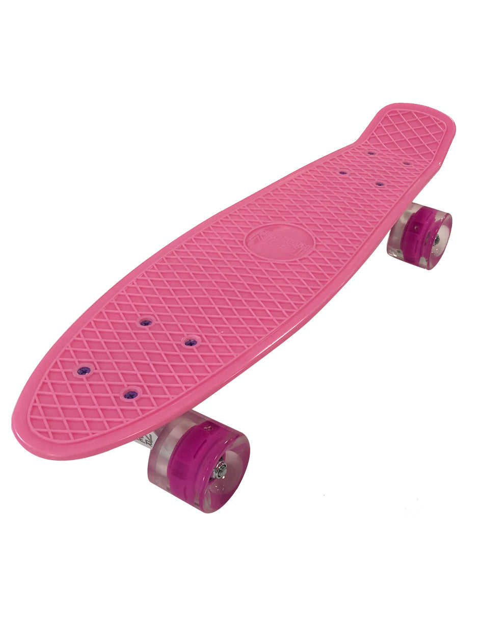 Patineta Penny Cruiser Llantas Led Luz Iron Roller Lady
