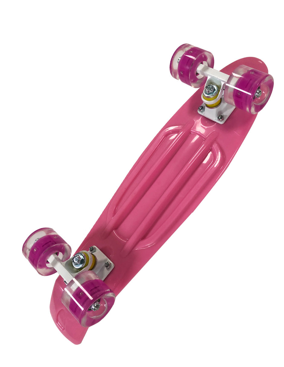 Patineta Penny Cruiser Llantas Led Luz Iron Roller Lady
