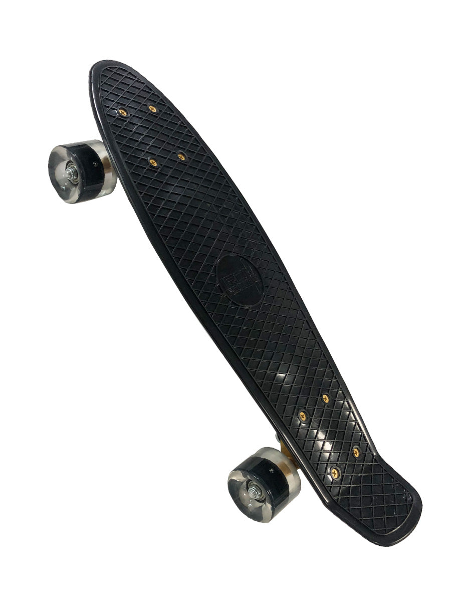 Patineta Penny Cruiser Llantas Led Luz Iron Roller Midas