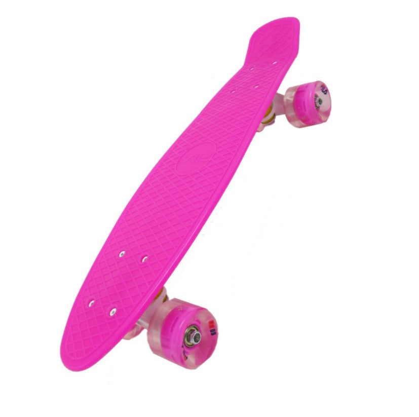 Patineta Fila Penny Rosa Llantas Led