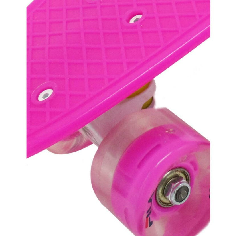 Patineta Fila Penny Rosa Llantas Led