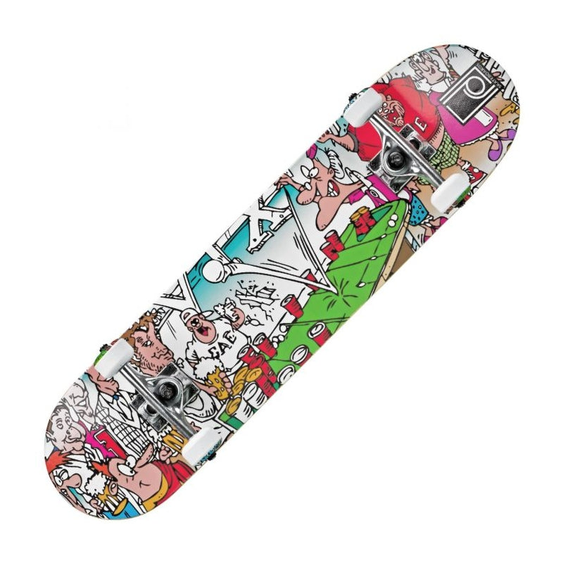 Combo Patineta Rd Frat House Y Casco Dots