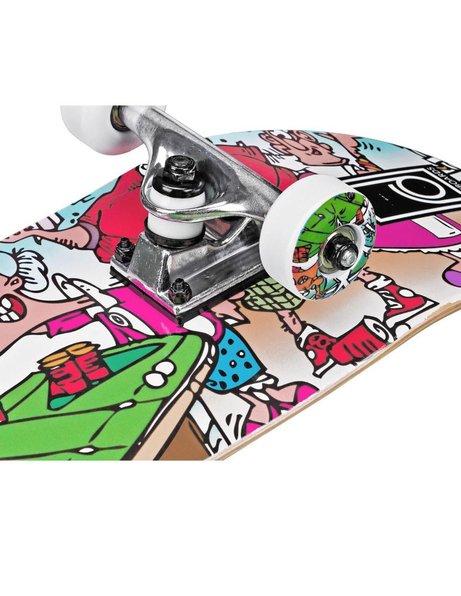 Combo Patineta Rd Frat House Y Casco Dots