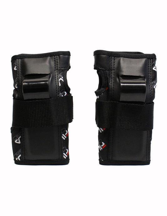 Set De Protecciones Fila Pro Negras Adulto