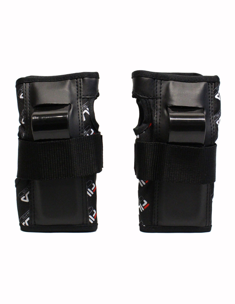 Combo De Casco Y Protecciones Fila Negro