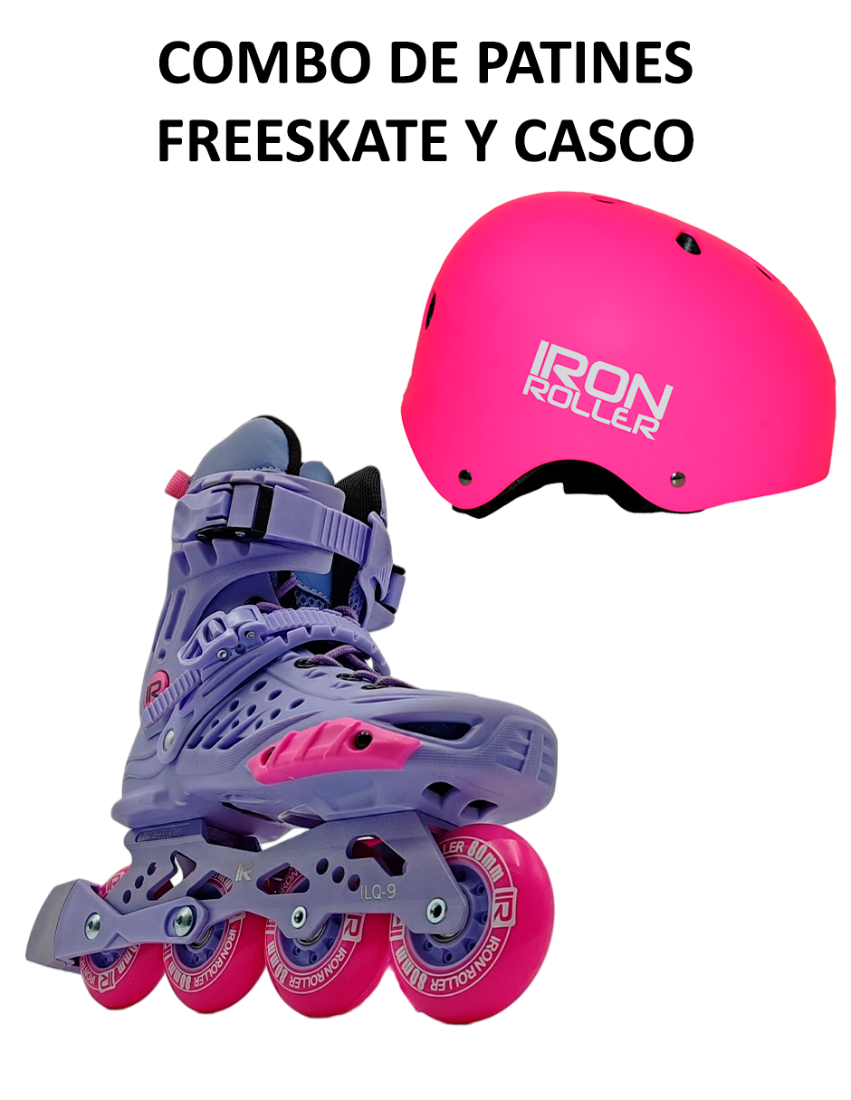 Patines En Línea Urbanos Con Casco Ir Forza 2.0