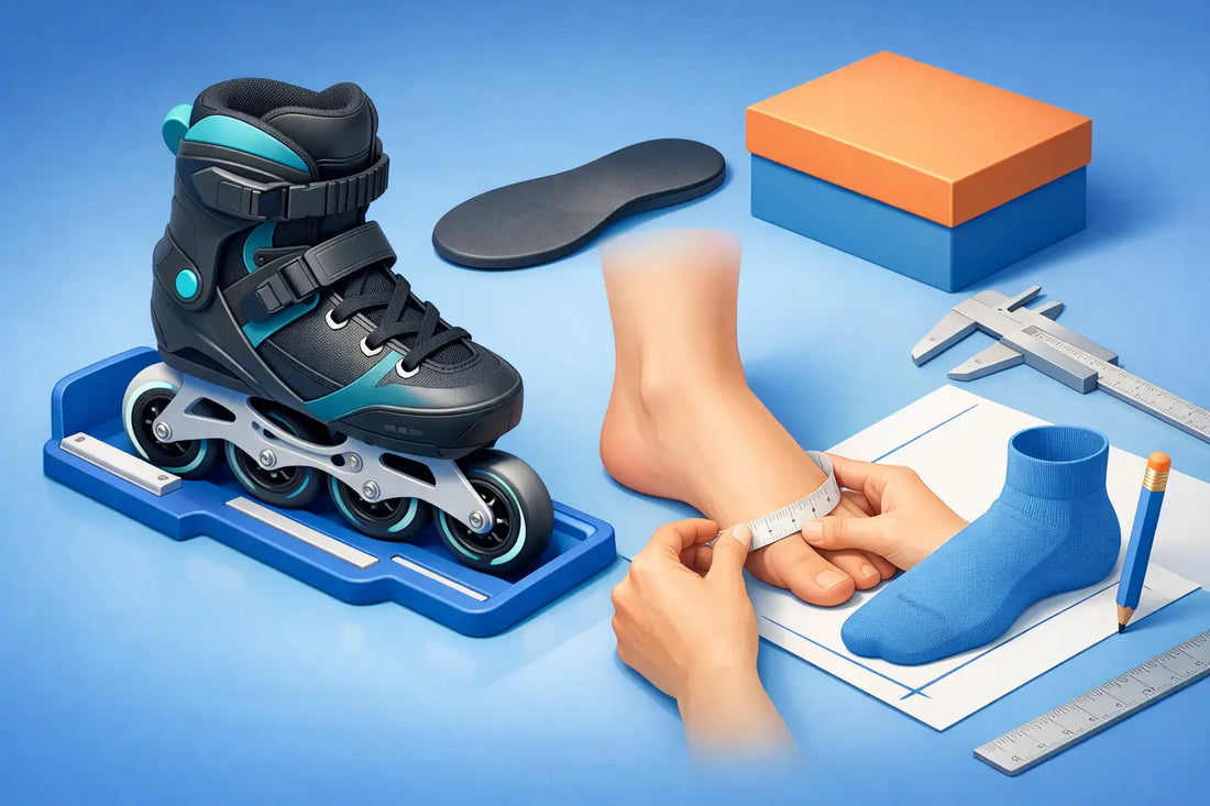 Cómo medir talla de patines sin fallar