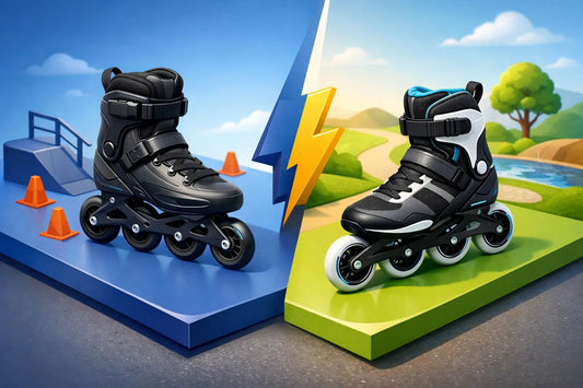 Freeskate vs fitness patines: ¿cuál elegir?