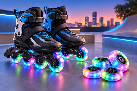 Ruedas LED para patines que sí valen la pena
