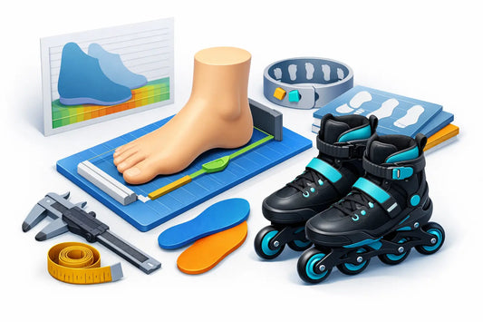 Guía de tallas de patines para adulto