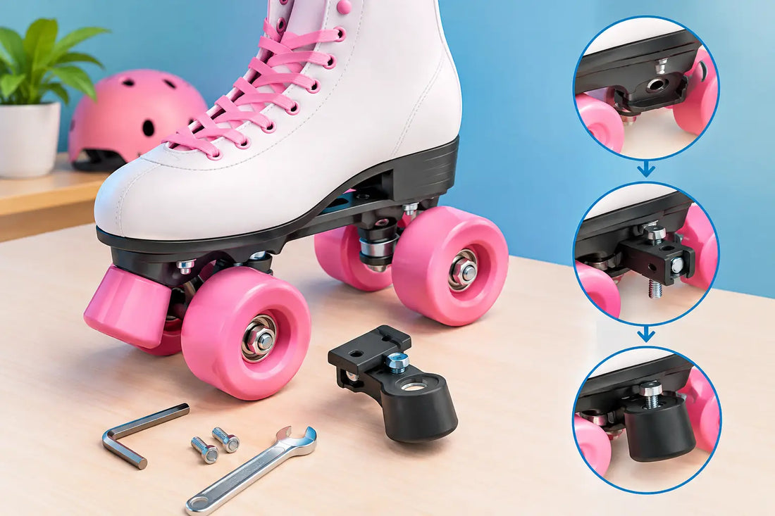 Cómo instalar freno en patines paso a paso