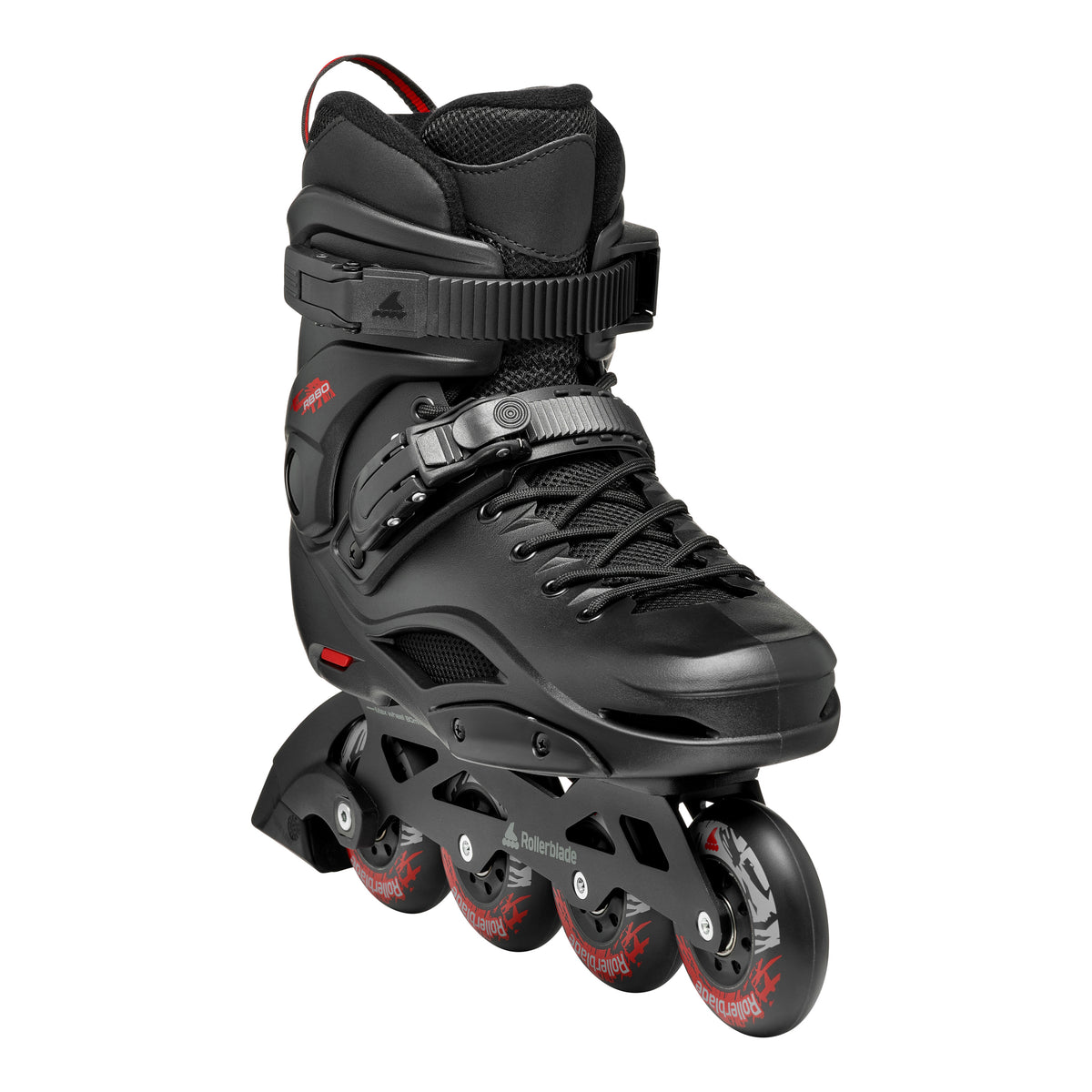 Patines En Línea Rollerblade Rb 80 Black/red