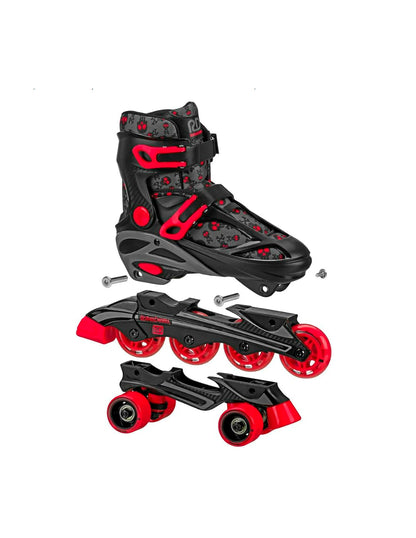 Patines Ajustables 2 En 1 Roller Derby Star Cross
