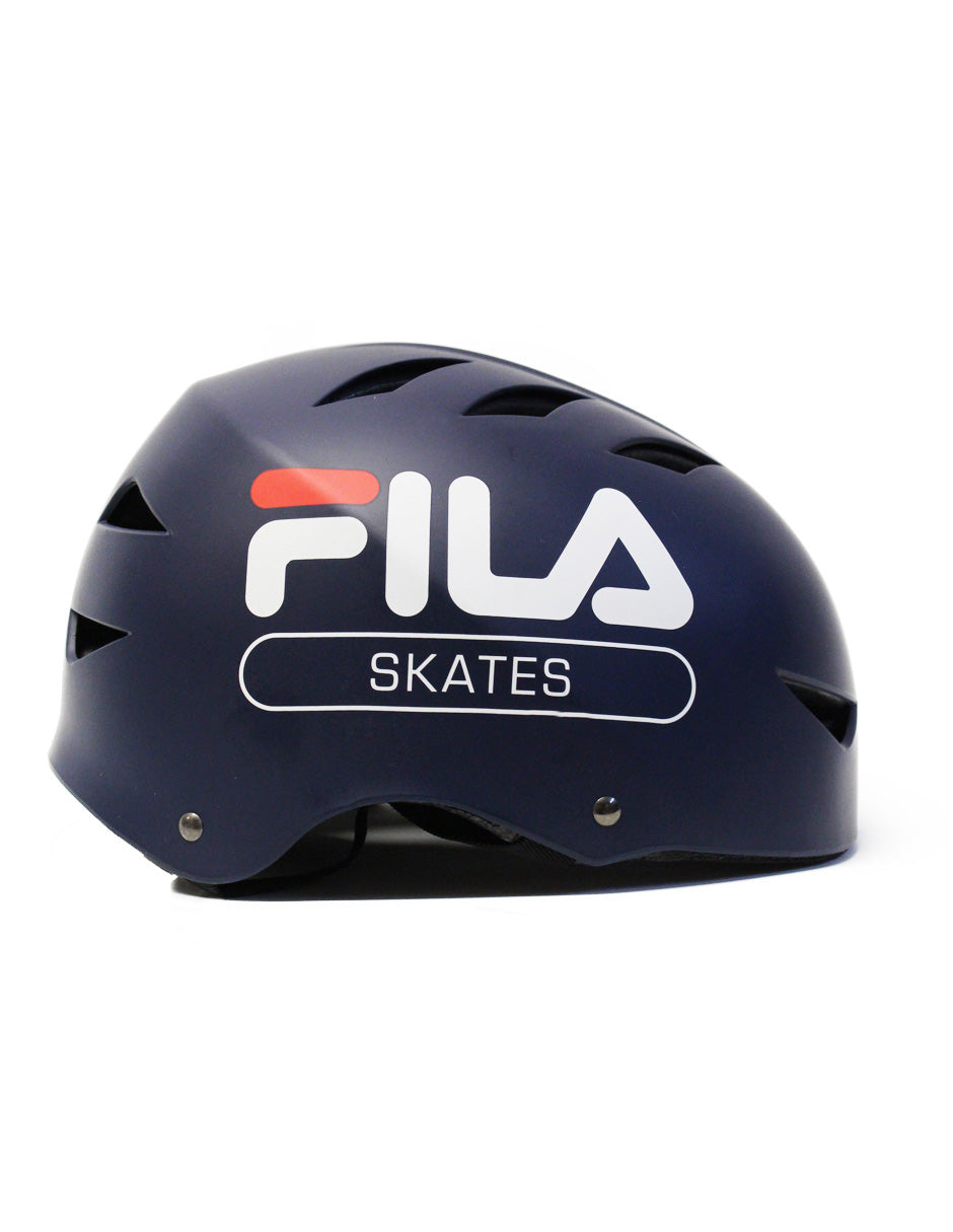 Casco Patines Fila Azul Pro Ajustable