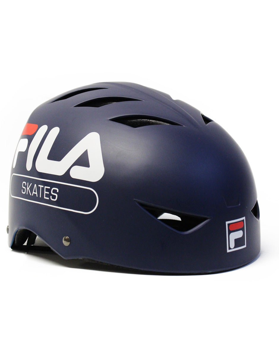 Casco Patines Fila Azul Pro Ajustable