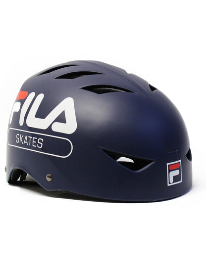 Casco Patines Fila Azul Pro Ajustable