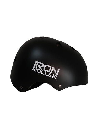 Combo De Patines Ajustables, Casco Y Protecciones Negro Total