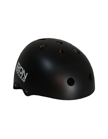 Combo De Patines Ajustables, Casco Y Protecciones Negro Total