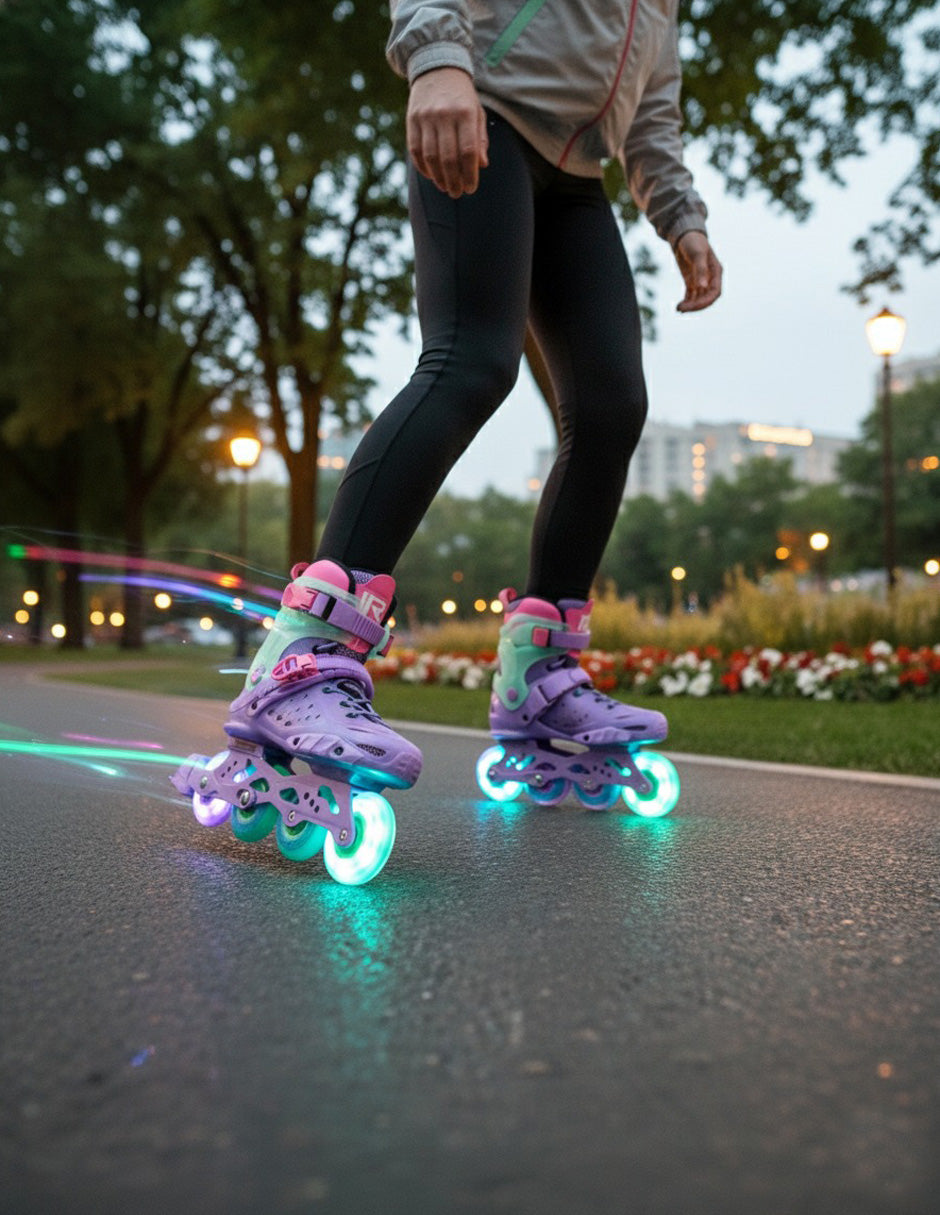 Combo De Patines Urbanos Forza Y Set De Protecciones Ir