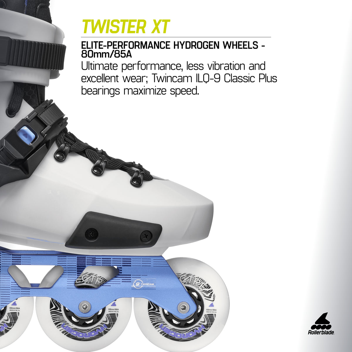 Patines En Línea Rollerblade Twister Xt White
