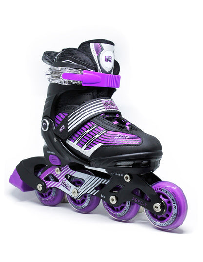 Patines 3 En 1 Ajustable Iron Roller Línea, Clásico Y Hielo