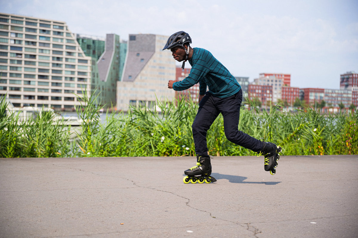 Patines En Línea Rollerblade Lightning Black