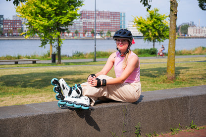 Patines En Línea Rollerblade Lightning White