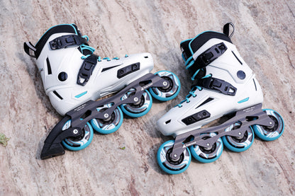 Patines En Línea Rollerblade Lightning White