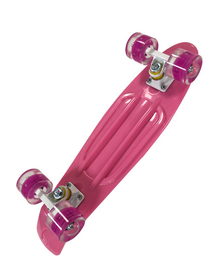 Patineta Penny Cruiser Llantas Led Luz Iron Roller Lady