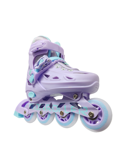 Combo De Patines Ajustables, Casco, Protecciones Y Bolsa Ir