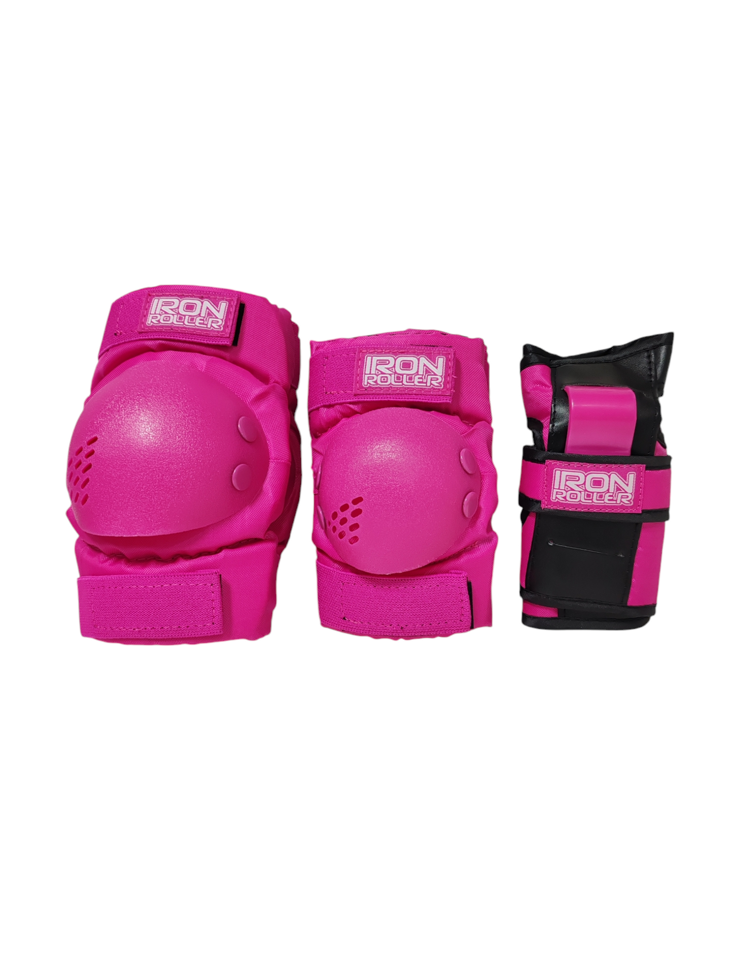 Combo Patines Ajustables Casco Protecciones Y Bolsa Rainbow