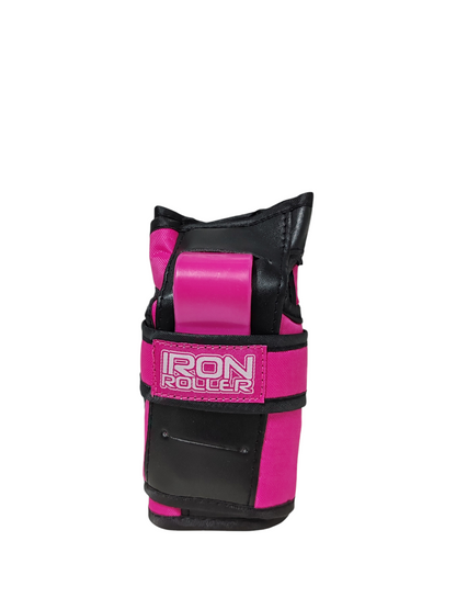 Combo Infantil De Casco Y Protecciones Ir Forza Rosa