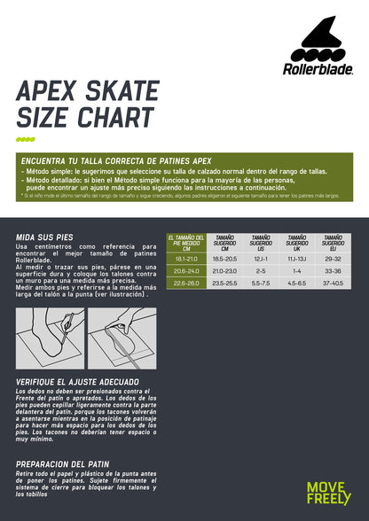 Patines En Línea Urbanos Rollerblade Apex Junior