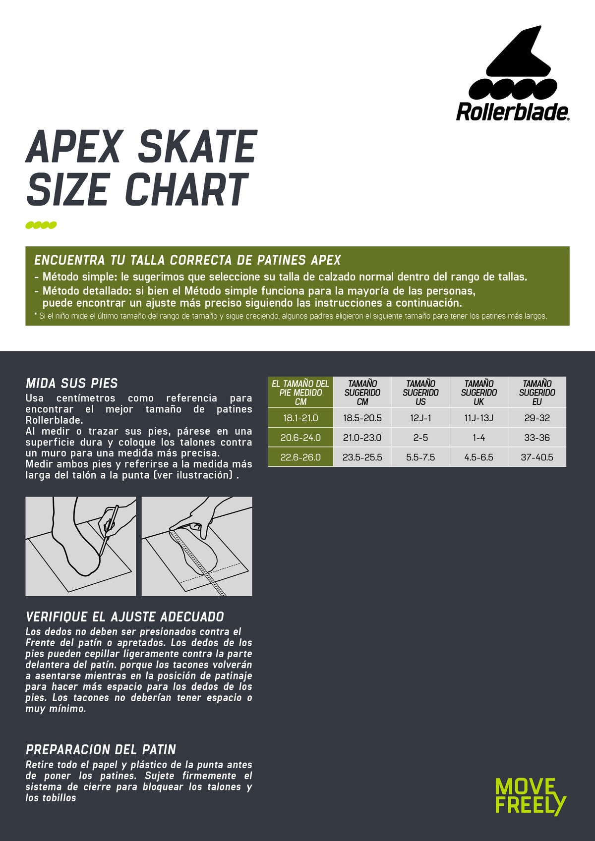 Patines En Línea Urbanos Rollerblade Apex Junior Girl