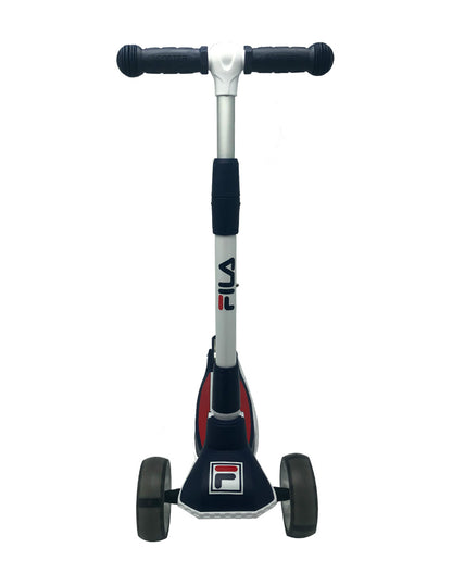 Combo De Scooter Infantil Fila Led Con Casco