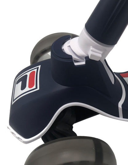 Combo De Scooter Infantil Fila Led Con Casco