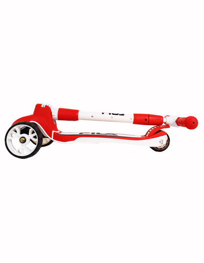Combo De Scooter Infantil Fila Led Con Casco