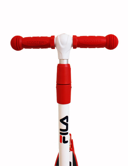 Combo De Scooter Infantil Fila Led Con Casco