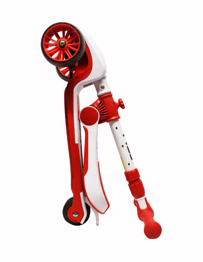 Combo Scooter Infantil Fila Con Asiento Casco Y Protecciones