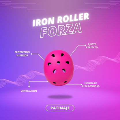 Casco Para Patines Iron Roller Forza Protec