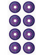 Kit De 8 Llantas Led De 80mm Para Patines