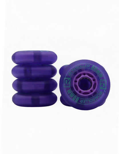 Kit De 8 Llantas Led De 80mm Para Patines