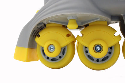 Combo De Patines Ajustables Casco Protecciones Y Bolsa Ir