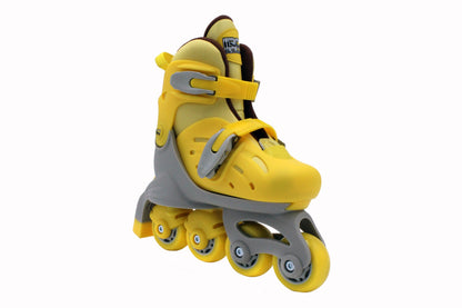 Combo De Patines Ajustables Casco Protecciones Y Bolsa Ir