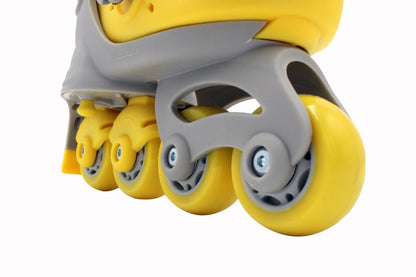 Combo De Patines Ajustables Casco Protecciones Y Bolsa Ir