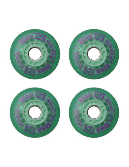 Kit De 4 Llantas Led De 80mm Para Patines